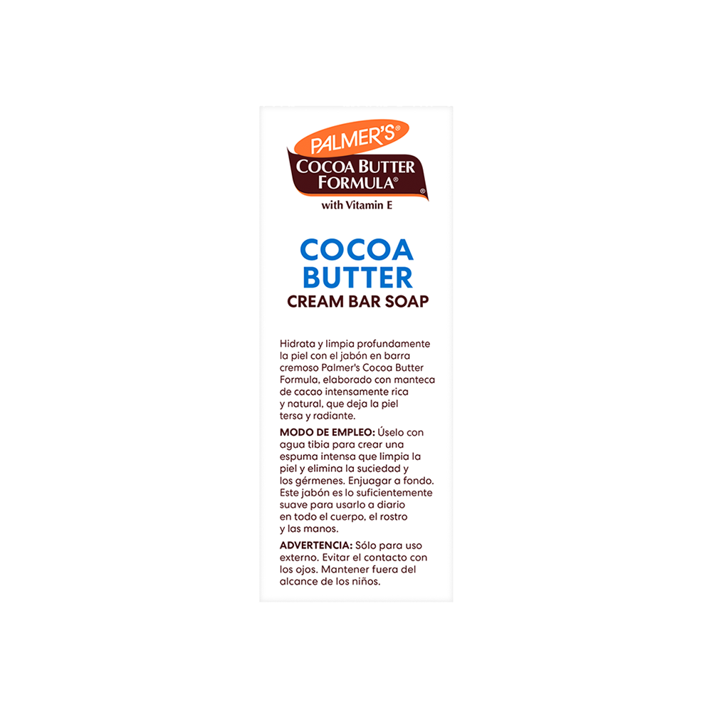 Palmer´s Cocoa Butter Formula Barra Limpiadora y Humectante Cacao