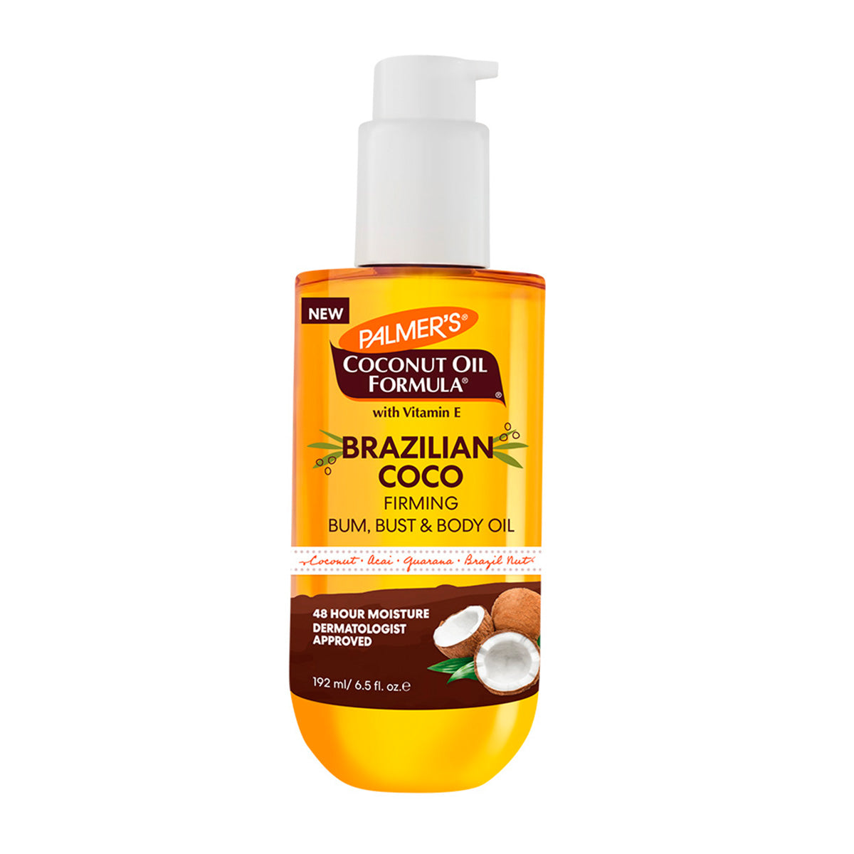 Brazilian Coco - Aceite Reafirmante Coco para glúteos, busto y cuerpo