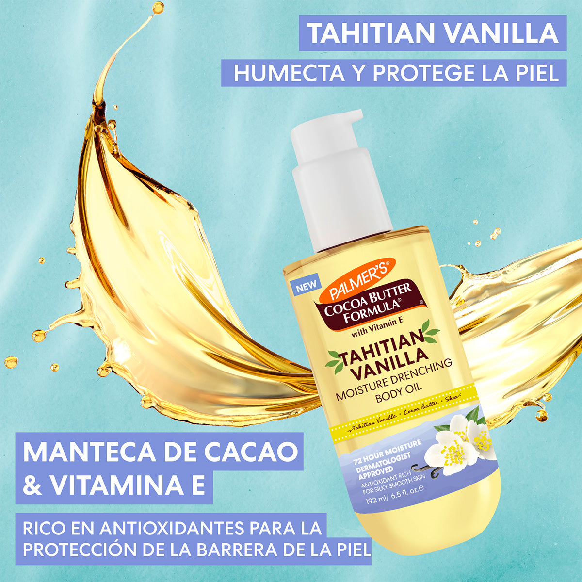 Tahitian Vainilla - Aceite Corporal Hidratante