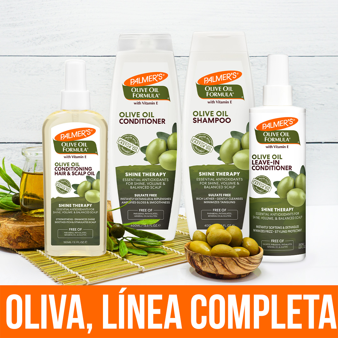 Palmer´s Olive Oil Formula Aceite Shine Therapy para Cabello y Raíces Oliva