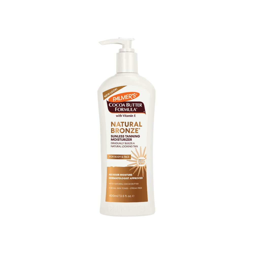 Palmers Cocoa Butter Formula Natural Bronze, Loción Corporal Humectante Autobronceadora