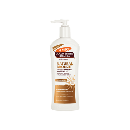 Palmers Cocoa Butter Formula Natural Bronze, Loción Corporal Humectante Autobronceadora