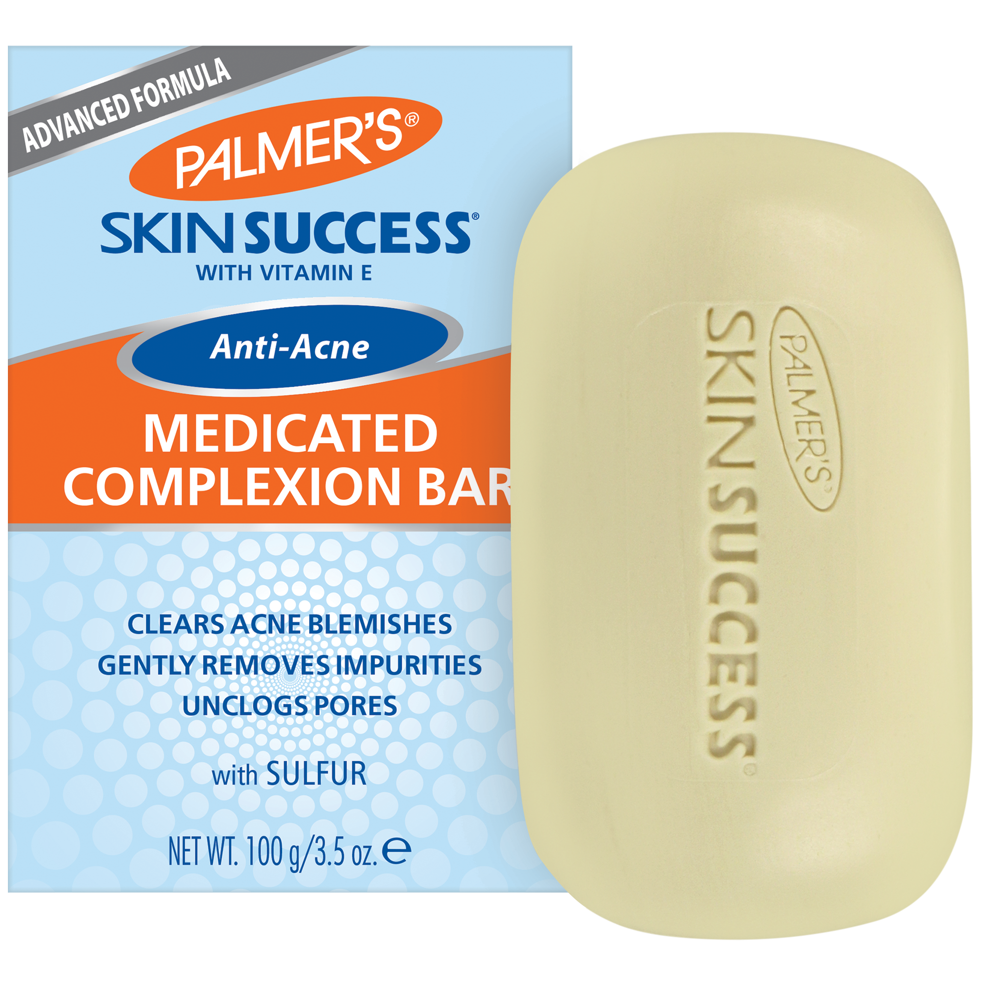 Skin Success Anti-Acne Medicated Complexion Bar Jabón